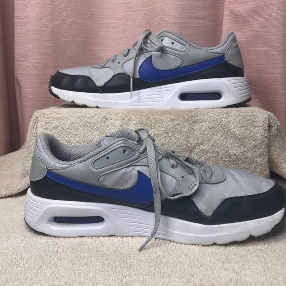 Nike Air Max SC 'Light Smoke Grey Game Royal' Men's US 11.5 EU 45.5 Durable - Picture 3 of 16
